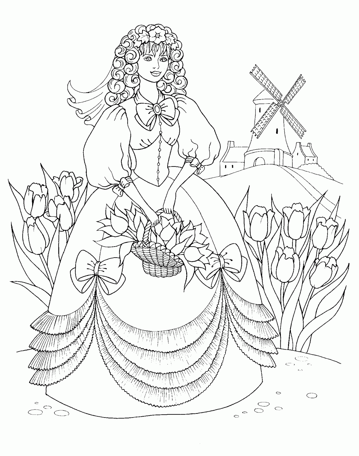 Fashionable girls coloring pages holiday.filminspector.com