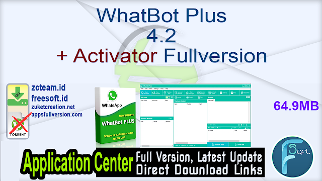 WhatBot Plus 4.2 + Activator Fullversion
