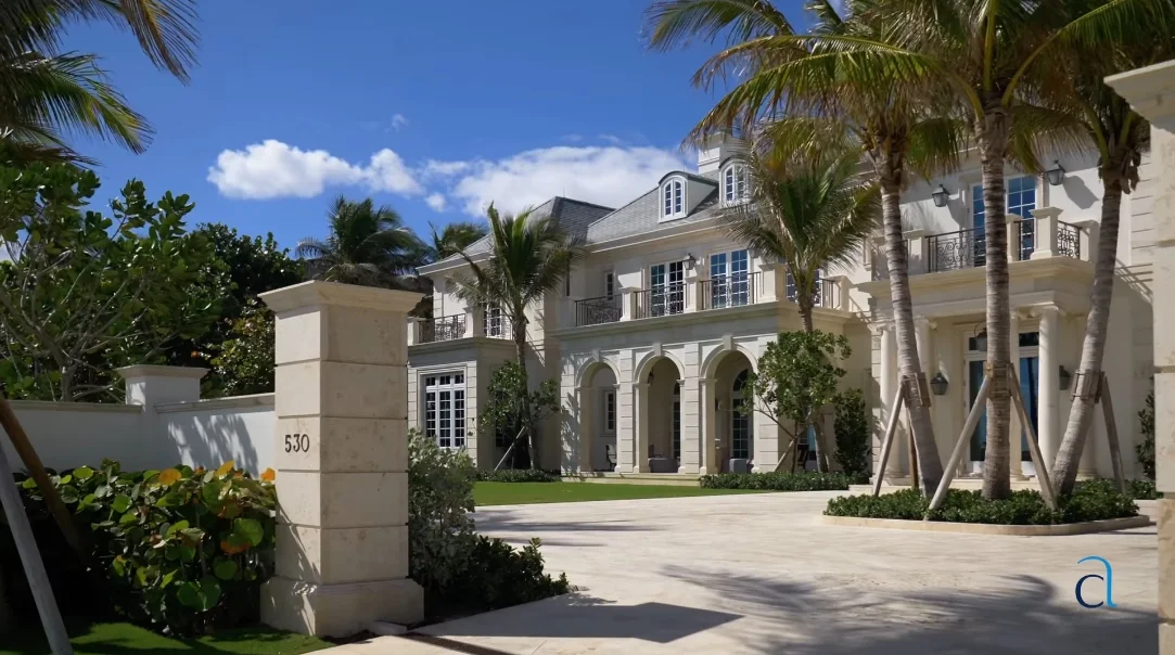 61 Interior Design Photos vs. 530 South Ocean Blvd, Palm Beach, FL Ultra Luxury Mansion Tour