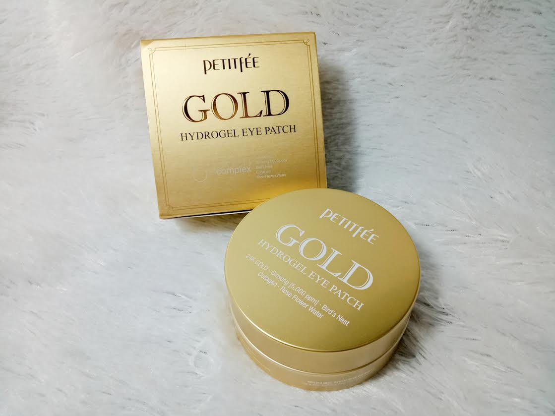 Review Petitfee Gold Hydrogel Mask and Eye Patch (SPONSORED) Pink
