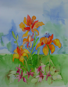 Orange Lilies