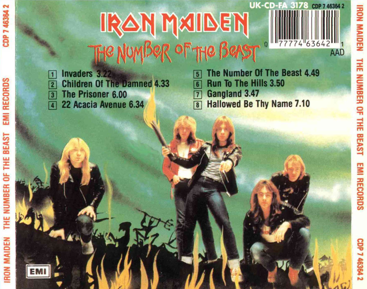 Iron Maiden The Number of the Beast (1982)