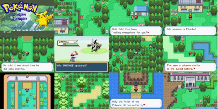 Pokemon Advanced Adventure Screenshots