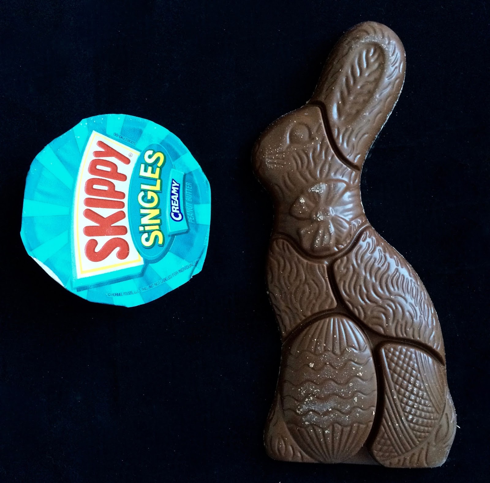 Obsessive Sweets Russell Stover DipIt Chocolate Rabbit with Skippy
