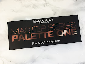 Master Series Palette on a marble background