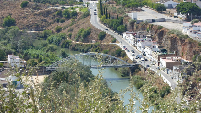 Puente de San Miguel y Rio Guadalete desde el Mirador de Abades - Arcos de la Frontera