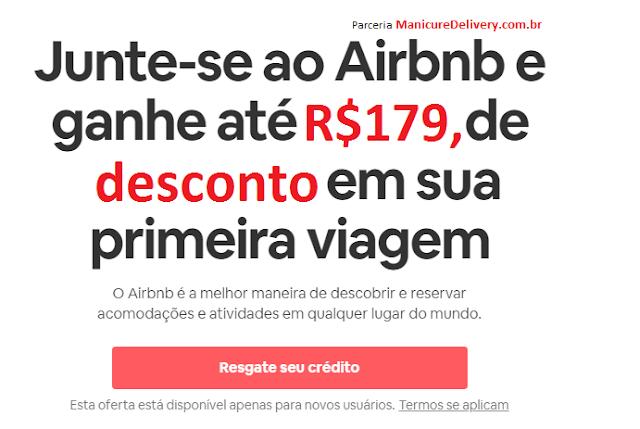  Desconto para sua primeira viagem