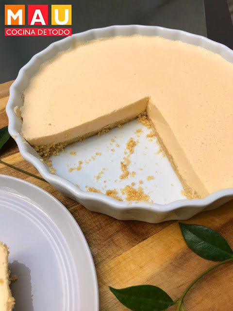 pay de mango mau cocina de todo sin horno gelatina grenetina mariana rodriguez