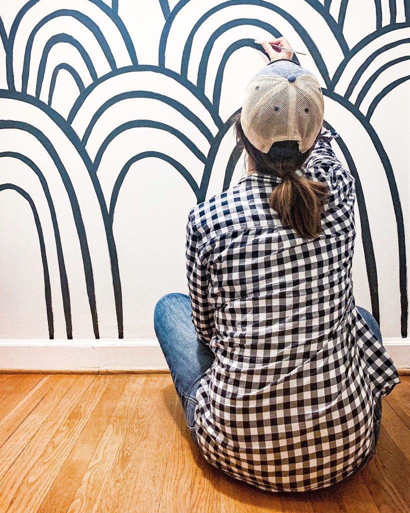10+ EASY diy murals to do in your house Sisters, What!