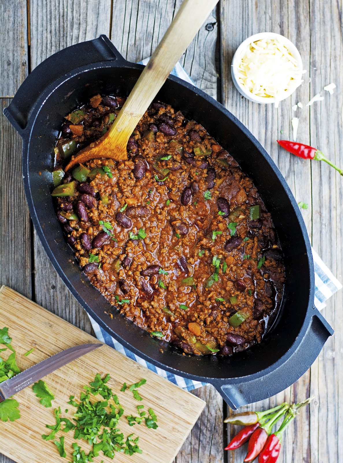 The Iron You New Year's Eve Beef Chili
