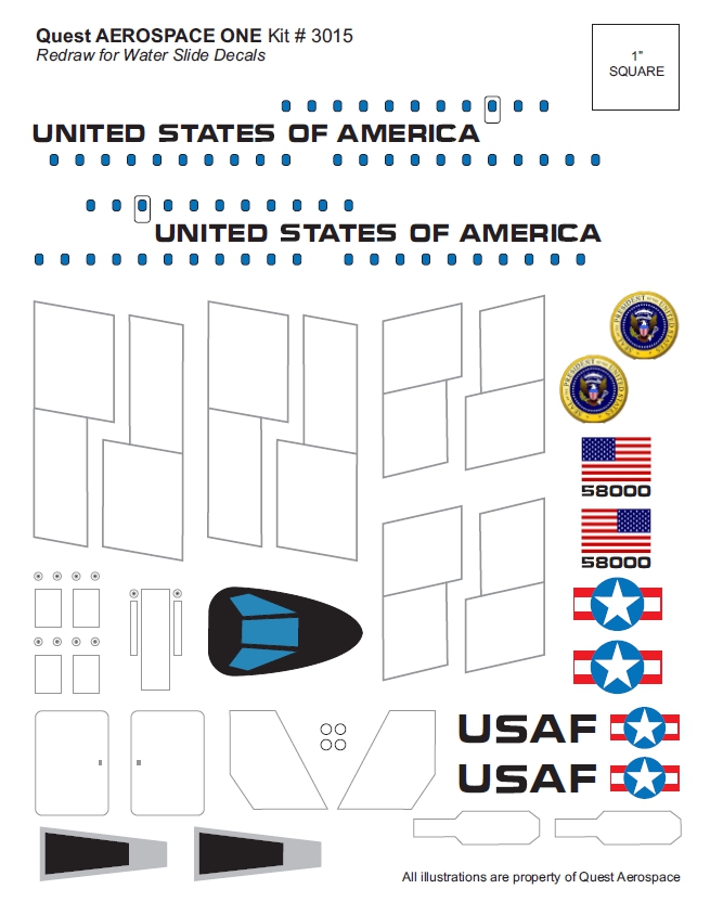 Model Rocket Building Decal PDFs For Patreon Support Members