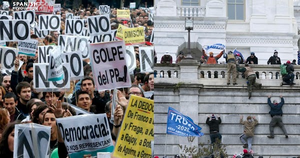 Por qué "Rodea el Congreso" de 2012 no es comparable con el asalto al Capitolio estadounidense Por qué "Rodea el Congreso" de 2012 no es comparable con el asalto al Capitolio estadounidense