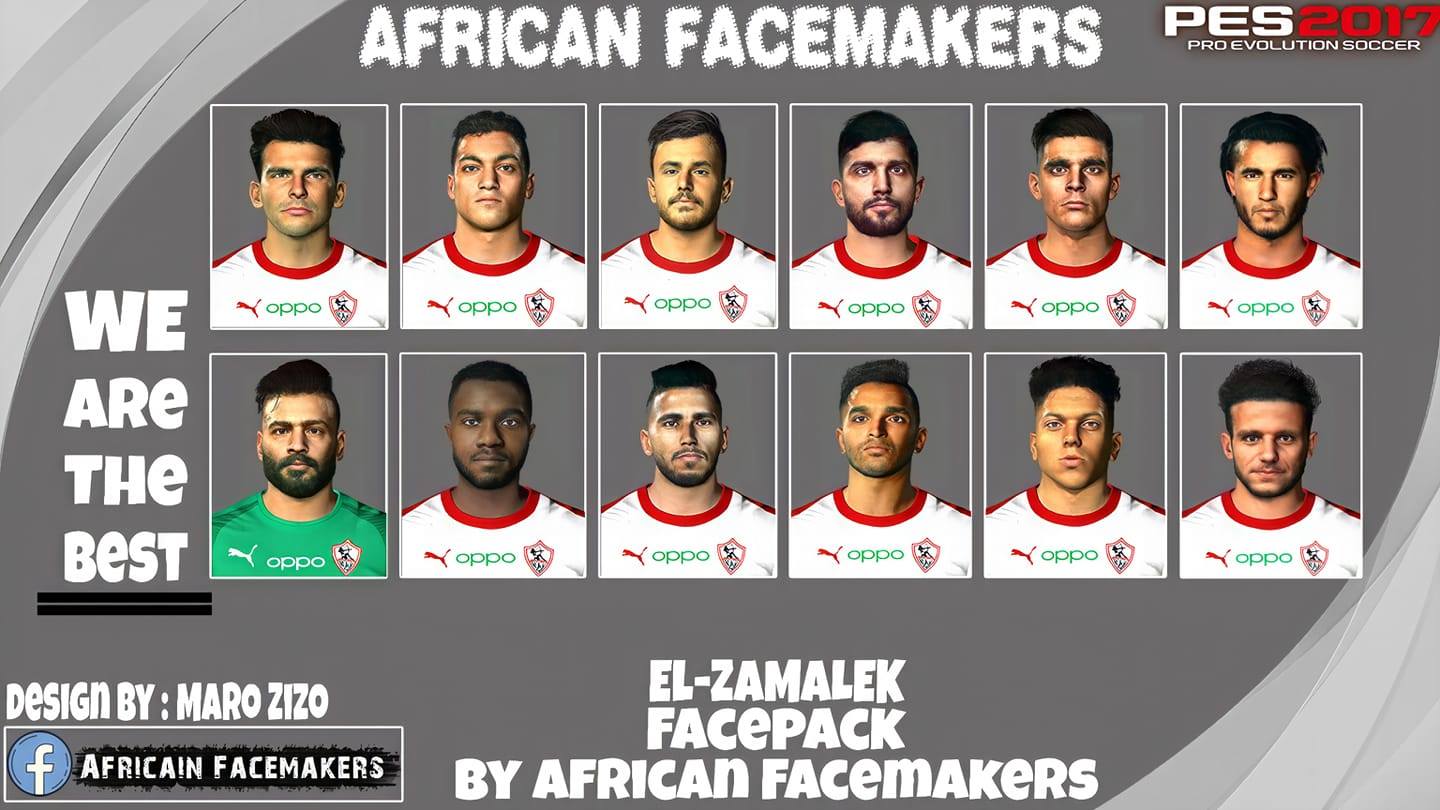 باك اوجه جديد لفريق الزمالك لبيس 2017 - Zamalek Team New ...