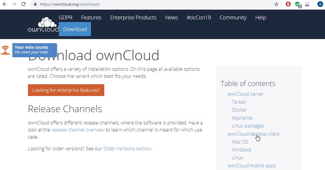 owncloud desktop client owncloud desktop client