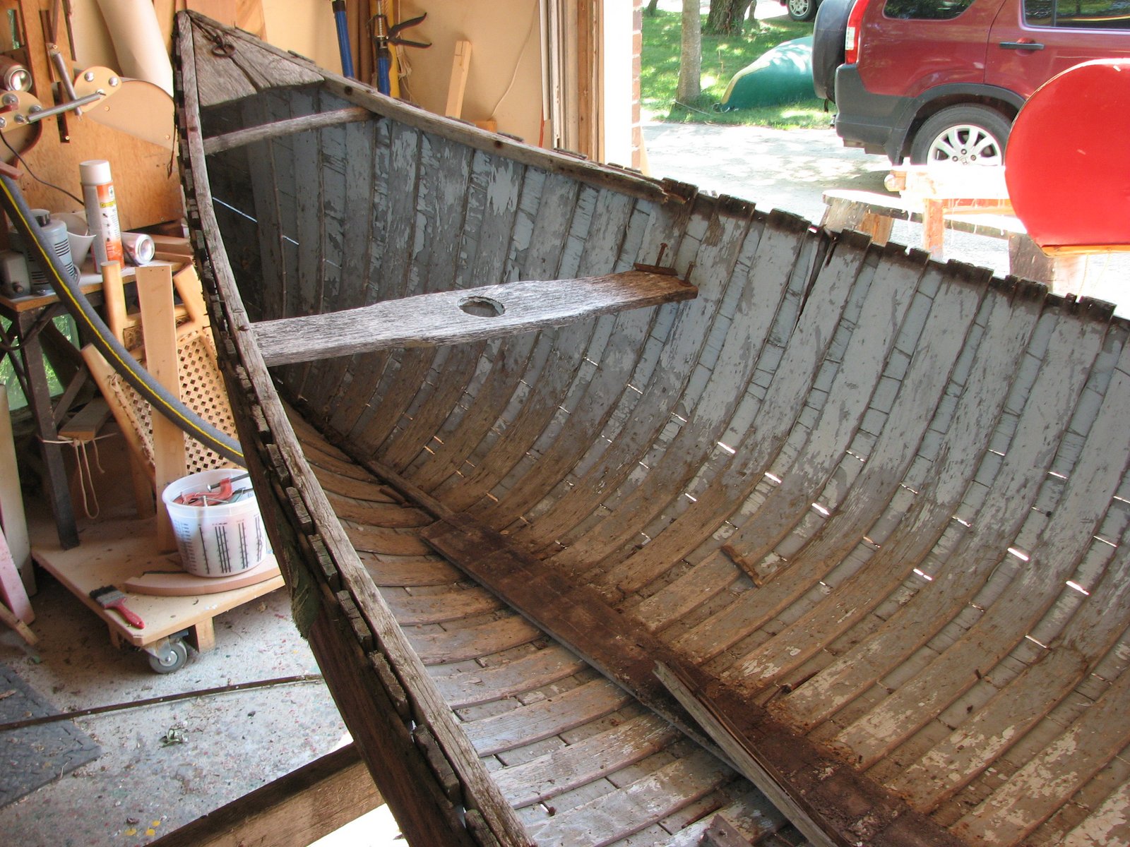 This Wooden canoe paddle repair Using the plan