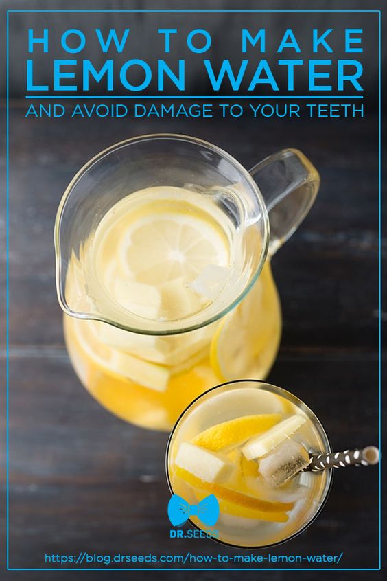How To Make Lemon Water And Avoid Damage To Your Teeth She Made by Grace