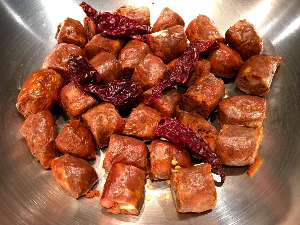 Goa Sausage Chilli Fry