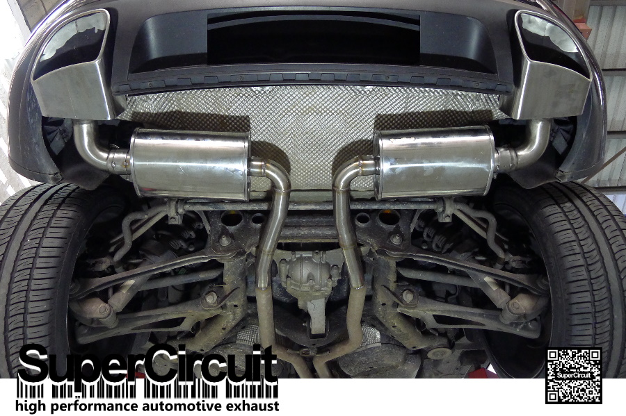 SUPERCIRCUIT Exhaust Pro Shop VW Touareg 3.0TSI (7P) Axleback