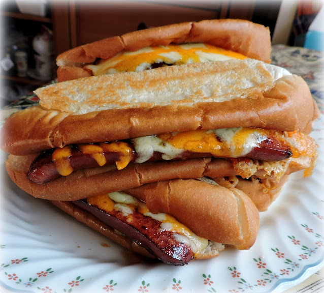 Grilled Cheese Dogs