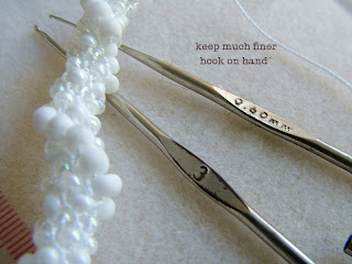 bead crochet - tips