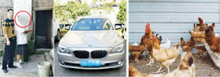 Man steals chickens to buy fuel for his N140m BMW car