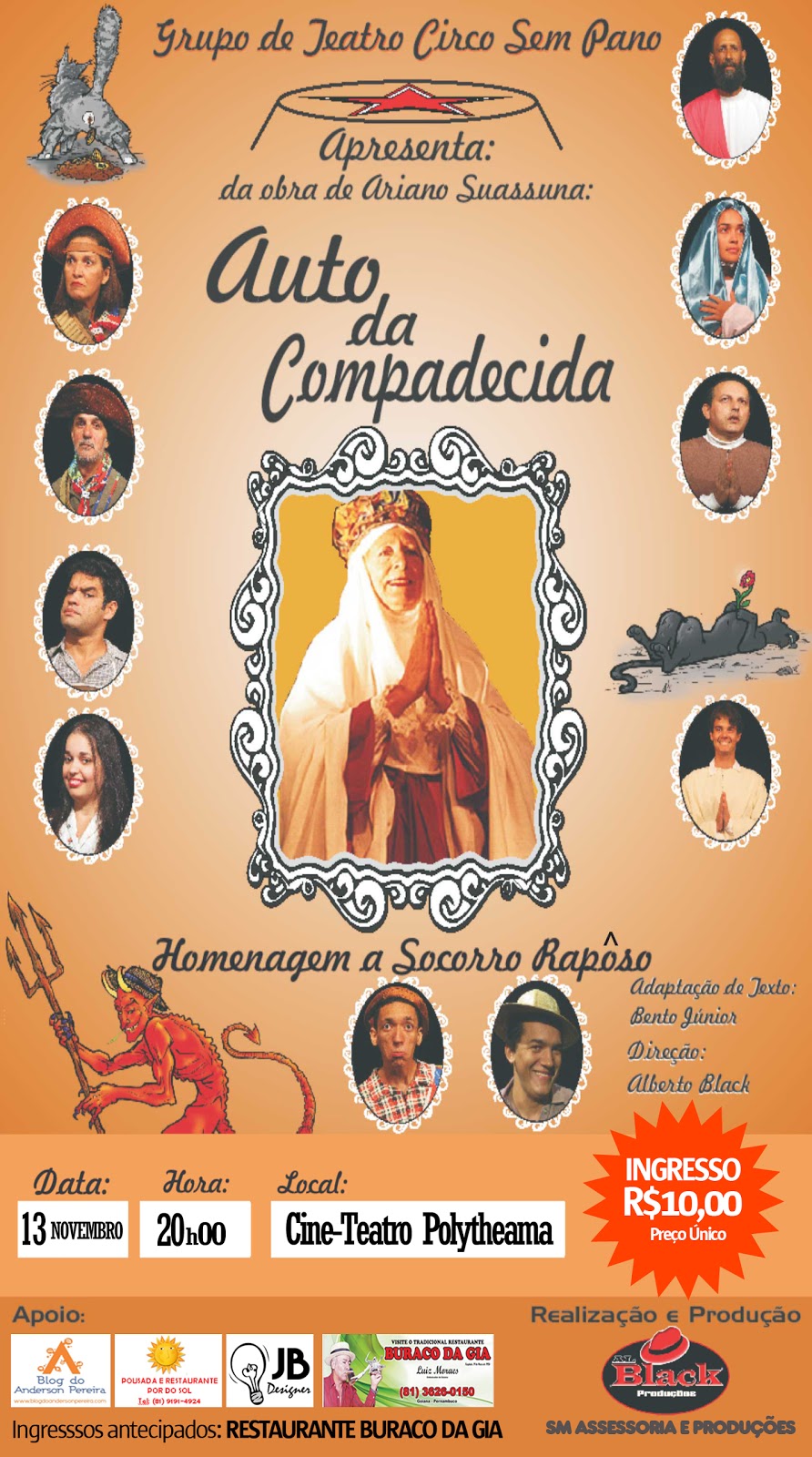 SHEILLA MARTINS BLOG A COMÉDIA “AUTO DA COMPADECIDA”, OBRA DE ARIANO jpg (892x1600)