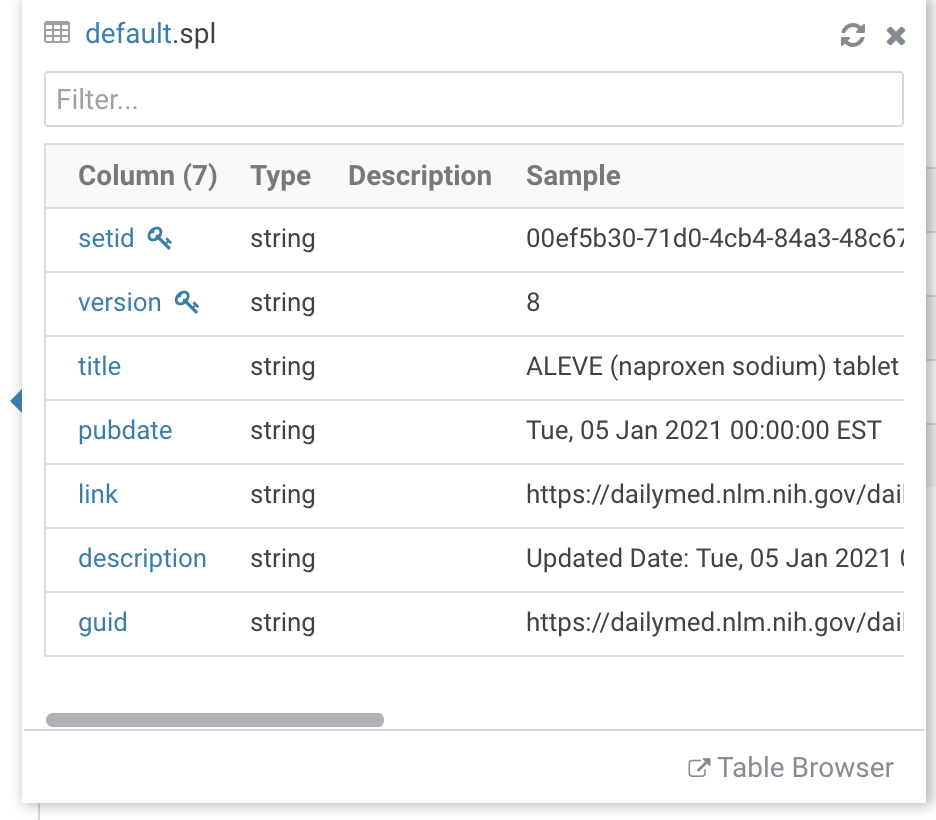 Data In Motion FLaNK Using Apache Kudu As a Cache For FDA Updates
