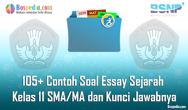 105+ Contoh Soal Essay Sejarah Kelas 11 SMA/MA dan Kunci Jawabnya Terbaru