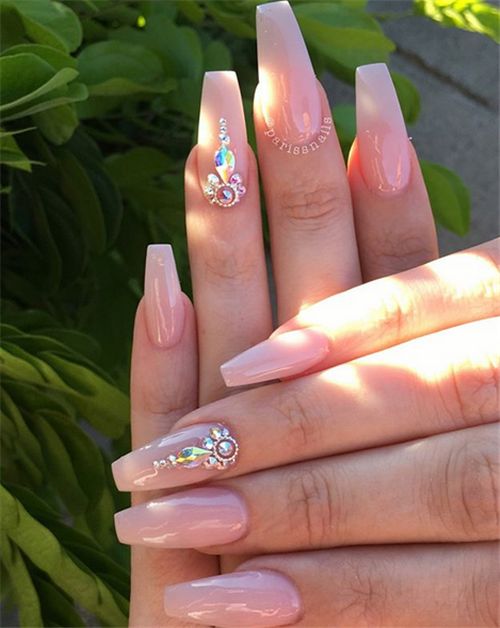 Amazing Jewels For Nail Art Ideas with Rhinestones, Gems, Pearls and