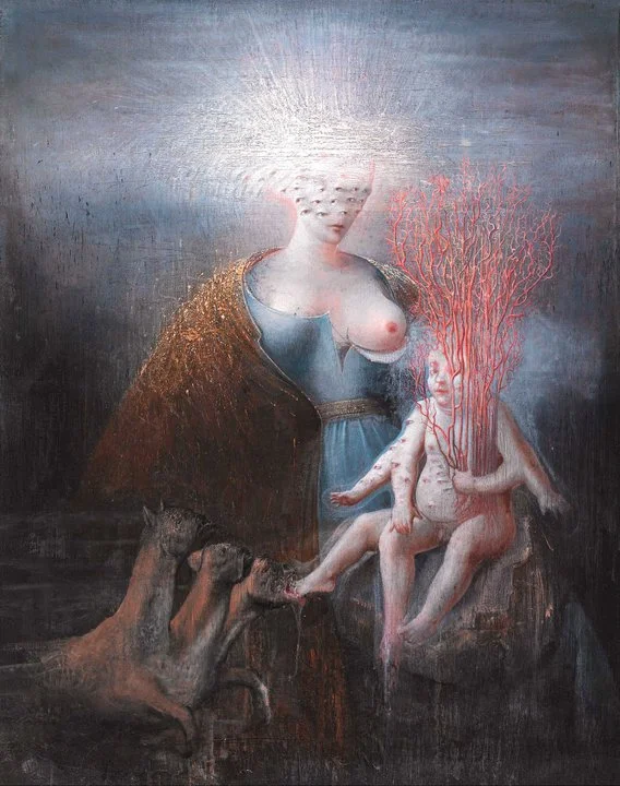 Agostino Arrivabene 1967 | Visionary italian painter