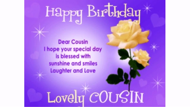 birthday messages for cousin
