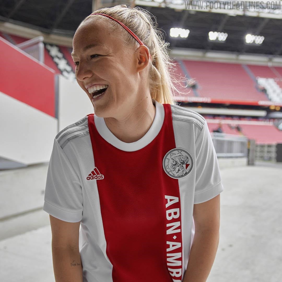 inhalen Jong onderwijzen Ajax 21-22 Home Kit Released - Footy Headlines