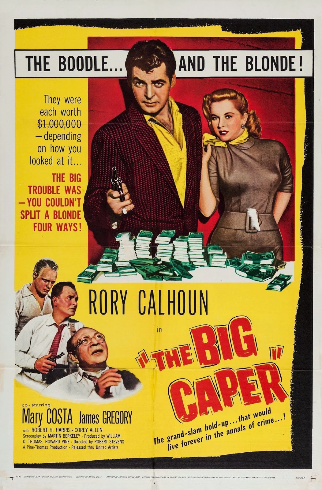 NoirWorthWatching THE BIG CAPER (1957)