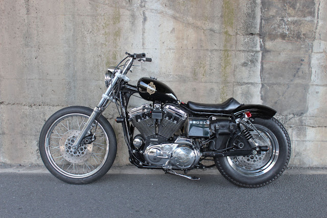 Harley Davidson Sportster By Brat Style Hell Kustom