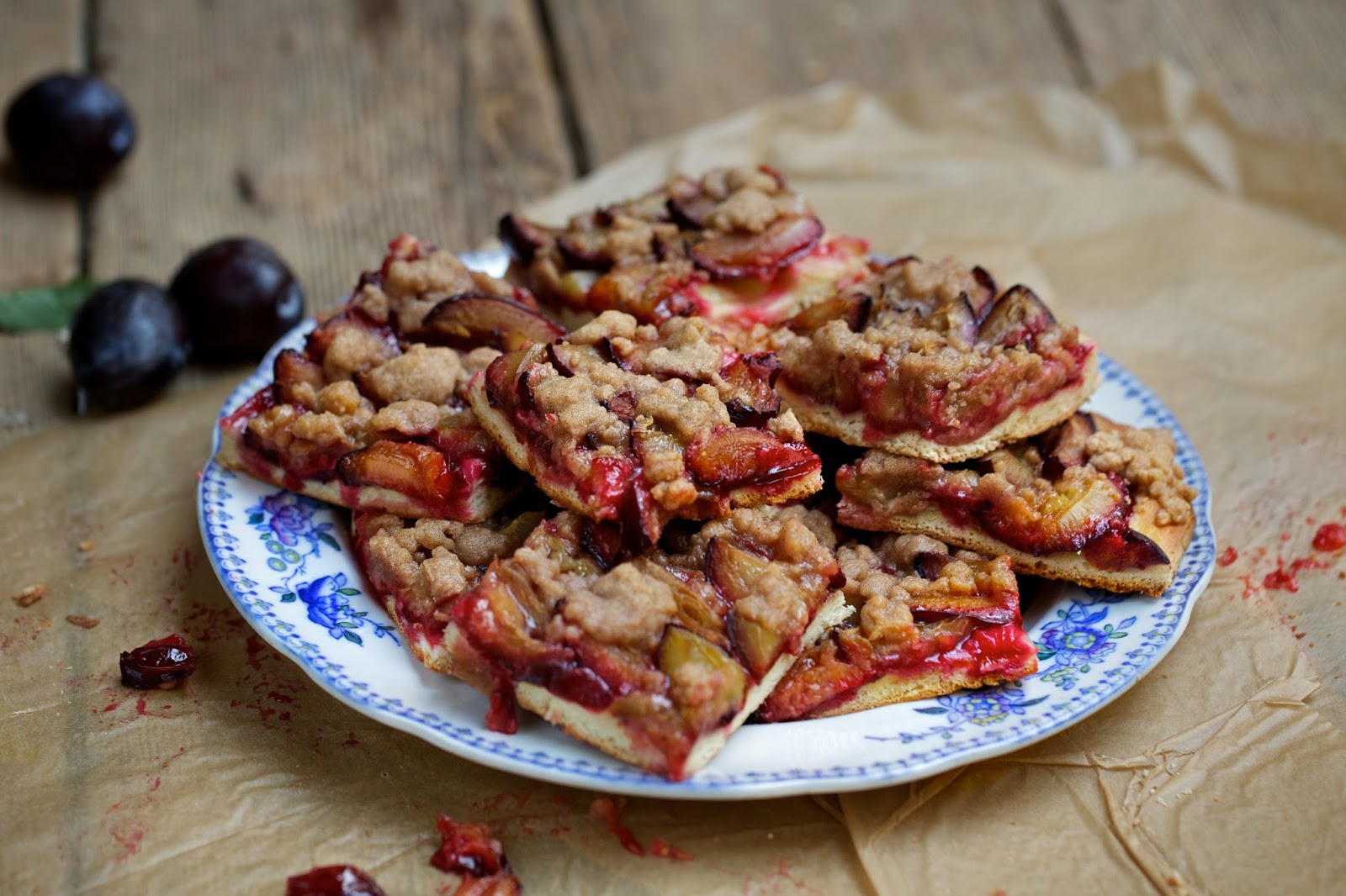 Zwetschkenfleck, besser wie der von meiner Oma... aber das sag ich ihr ...