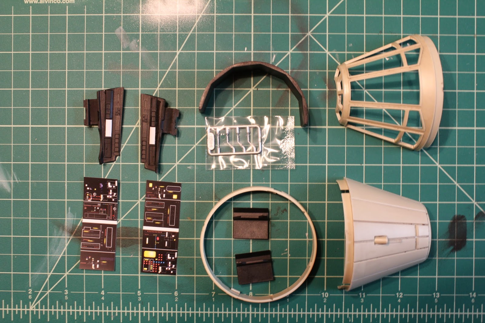 Millennium Falcon Model Build Diary: Pt. 7 Additional Cockpit and new parts