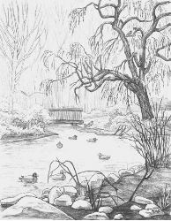 landscape drawing hunter drawing1 kim