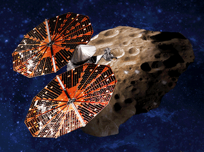 NASA Lucy Mission to Trojan Asteroid Spacecraft