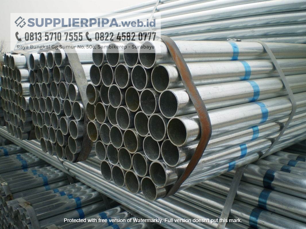 Jual Pipa Galvanis Kualitas SNI 1 Medan Supplier Pipa