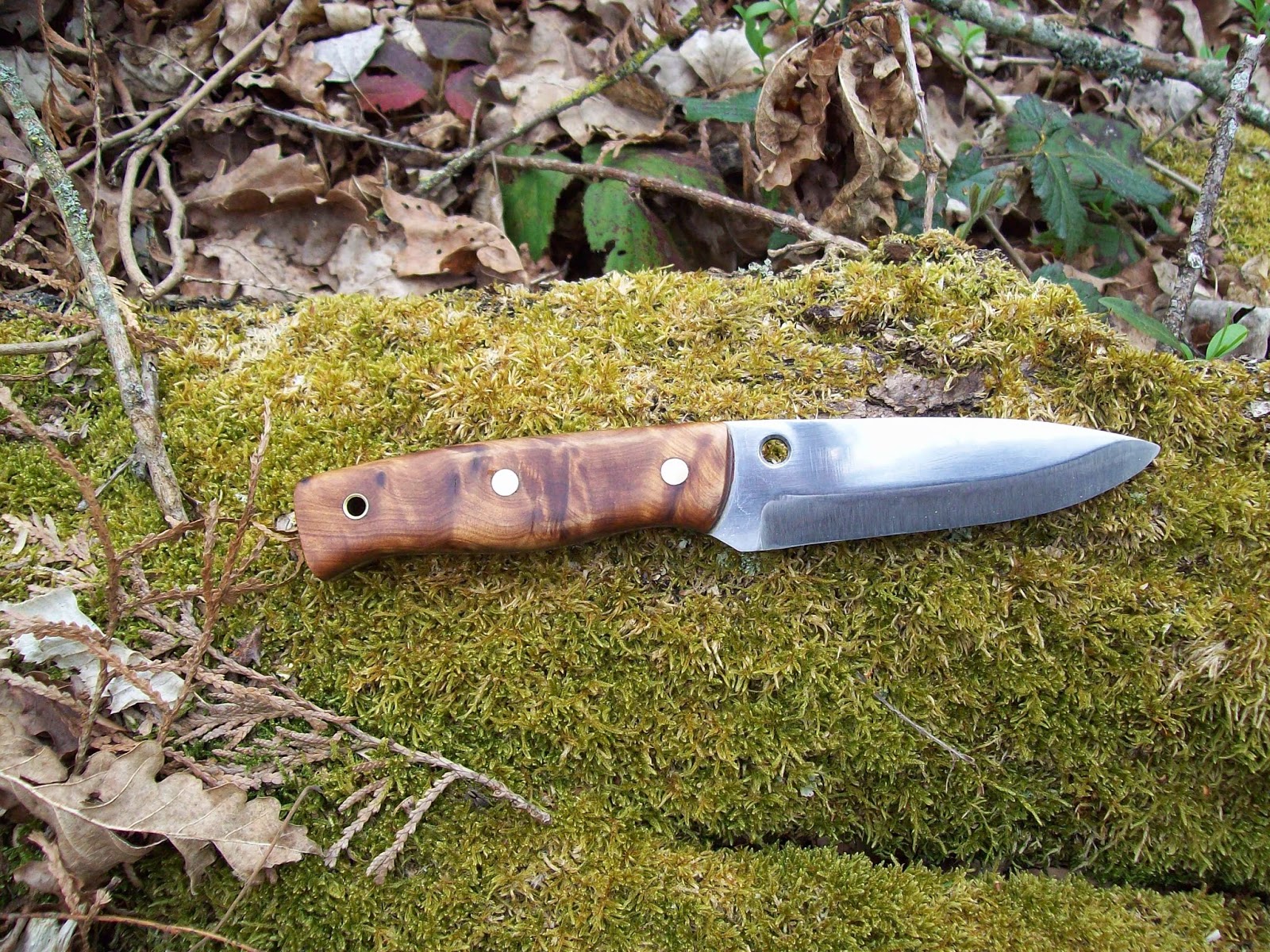 L'âme des Leuques: couteau de bushcraft