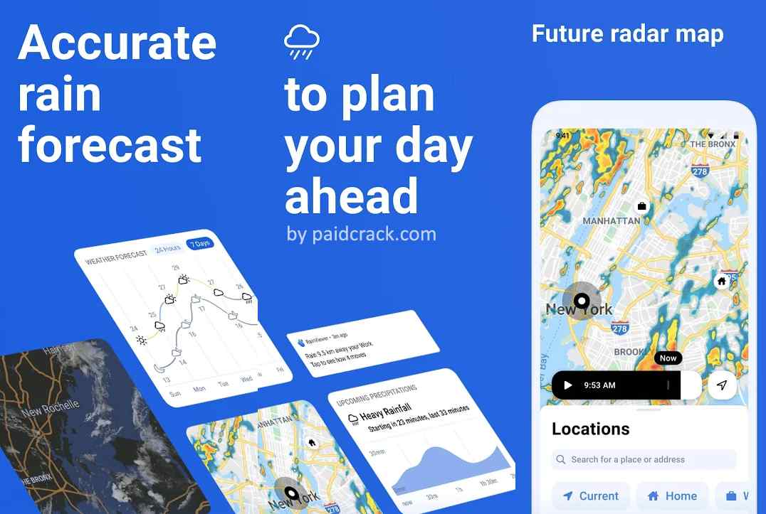 RainViewer Weather forecast & storm tracker Premium Mod Apk 2.4.2 RainViewer Weather forecast & storm tracker Premium Mod Apk 2.4.2
