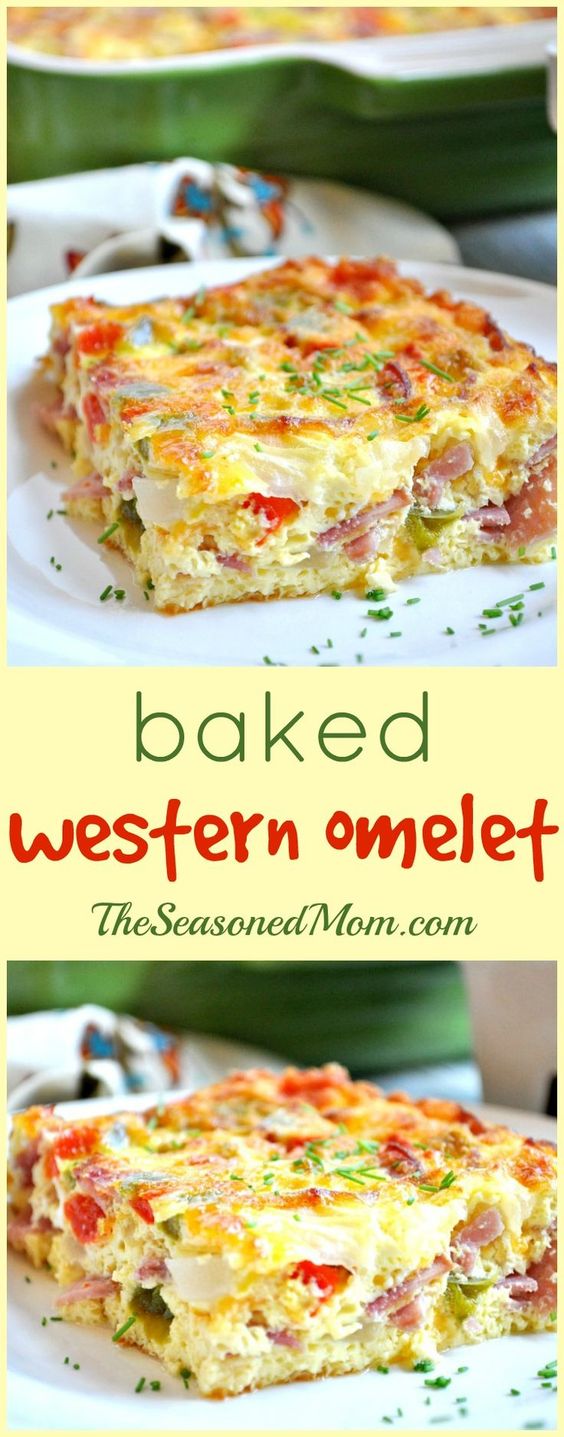VARIOUS RECIPES MOM'S: Baked Western Omelet