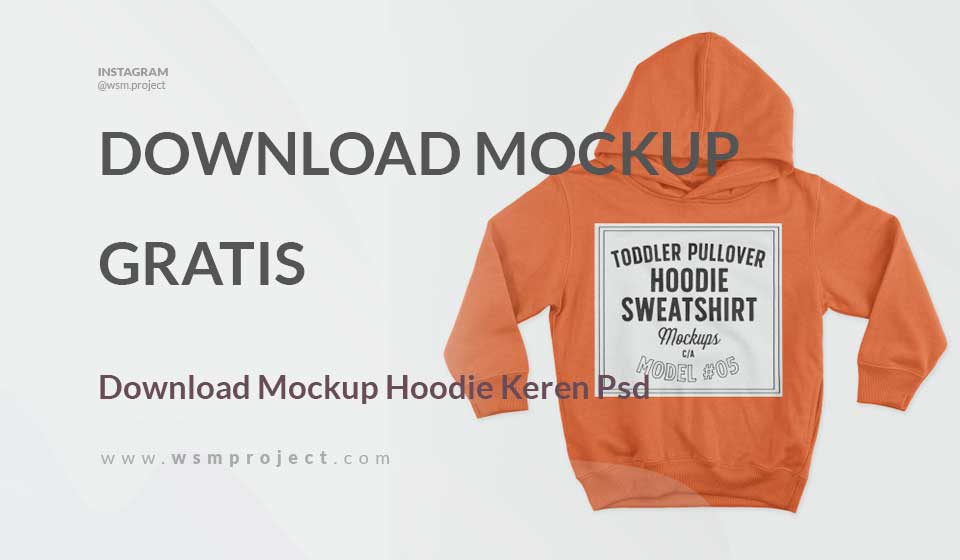 Download mockup hoodie cdr