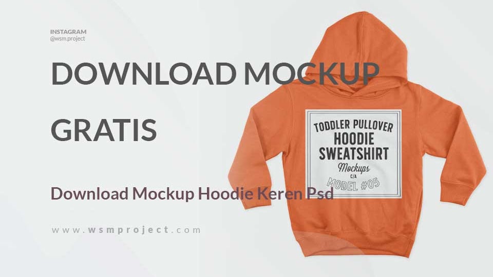 Download 16 Mockup Hoodie Psd Cdr Keren Gratis Siap Edit PSD Mockup Templates
