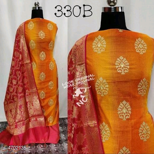 Banarasi Silk suits : ₹1010/- free COD WhatsApp +919730930485