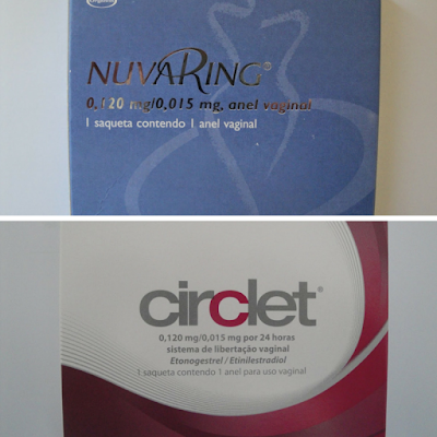 Circlet® e nuvaring® - diferenças