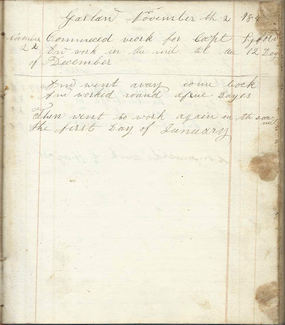 Heirlooms Reunited 1840s Account Book Kept by Joseph Bassett, Jr