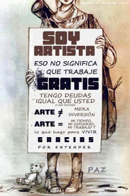 el esfuerzo de ser artista