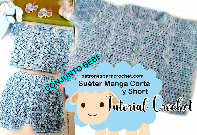 Ropa Bebé Tejida a Crochet Patrones