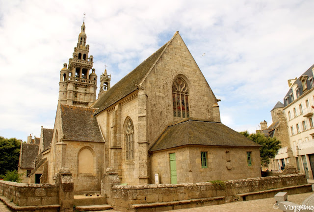 La Chiesa di Notre Dame nel centro di Roscoff